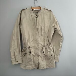 Liz Claiborne Vintage 90’s khaki beige utility jacket